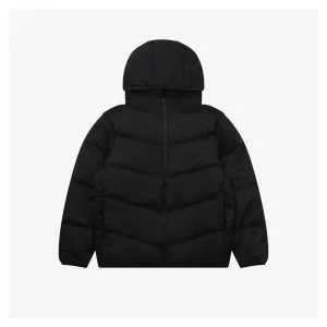 Mxxcler Forez Hooded Down Jacket #MT-518 Black Front view