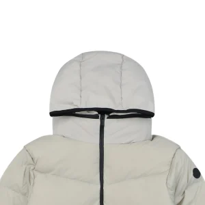 Mxxcler Forez Hooded Down Jacket #MT-518 Grey