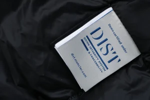 Mxxcler Forez Hooded Down Jacket #MT-518 Wash label