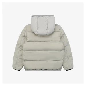 Mxxcler Forez Hooded Down Jacket #MT-518 Grey Back view