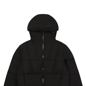 Mxxcler Fusain Short Down Puffer Jacket Black