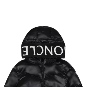 Mxxcler Genius 1952 Logo Hooded Long Down Jacket