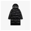 Mxxcler Genius 1952 Logo Hooded Long Down Jacket
