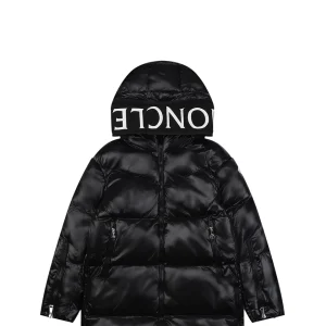 Mxxcler Genius 1952 Logo Hooded Long Down Jacket