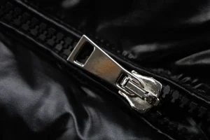 Mxxcler Genius 1952 Logo Hooded Long Down Jacket Zipper puller