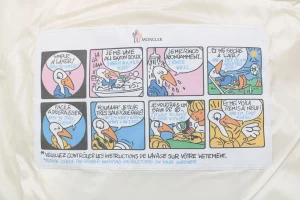 Mxxcler George Logo Hooded Down Jacket