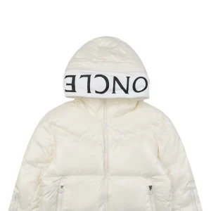 Mxxcler George Logo Hooded Down Jacket