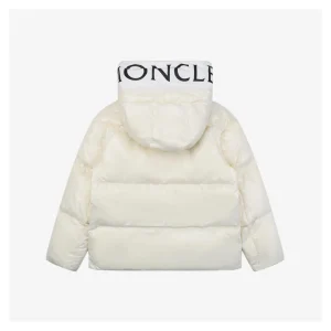 Mxxcler George Logo Hooded Down Jacket Back view