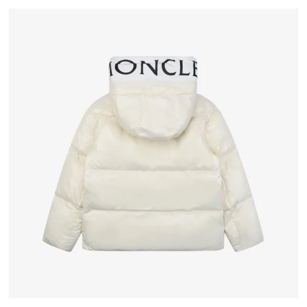 Mxxcler George Logo Hooded Down Jacket Back view