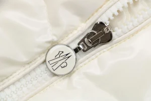 Mxxcler George Logo Hooded Down Jacket Zipper puller