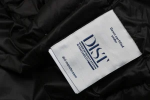 Mxxcler Gisors Waffle Quilted Hooded Down Jacket Black Wash label