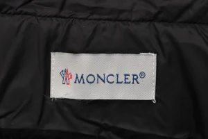 Mxxcler Irregular Panel Quilted Down Jacket Black Brand label