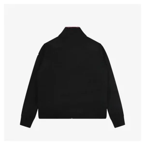 Mxxcler Knit Panel Down Jacket #MT-718 Back view