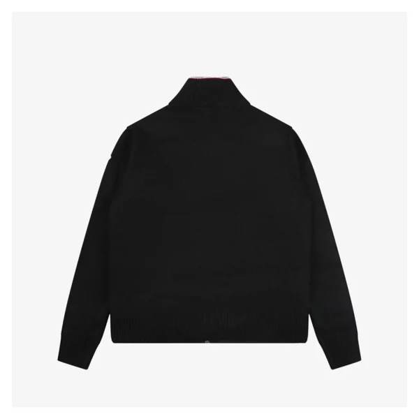 Mxxcler Knit Panel Down Jacket #MT-718 Back view
