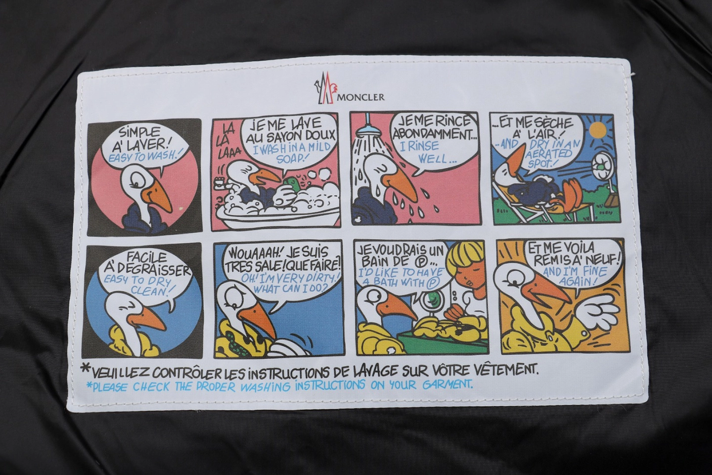 Mxxcler Laichefur Fur-Trim Hooded Down Jacket #MX-31 Black