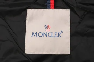 Mxxcler Leather-Trim Pocket Knit Down Jacket #MT-091 Brand label