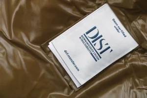 Mxxcler Lipsi Lightweight Duck Down Vest #MT-2065 Back Wash label