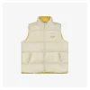 Mxxcler Lipsi Lightweight Duck Down Vest #MT-2065 (White/Black)