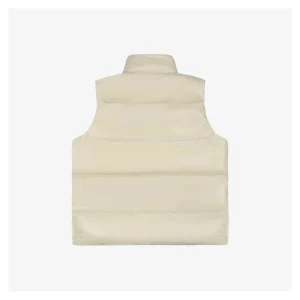 Mxxcler Lipsi Lightweight Duck Down Vest #MT-2065 White Back view