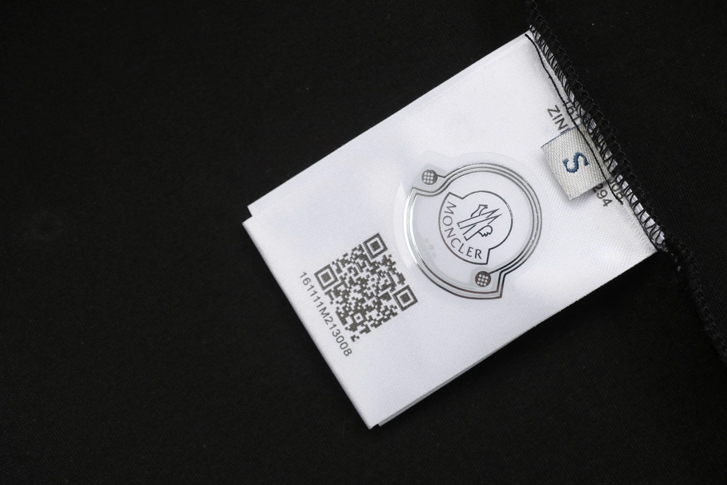 Mxxcler Logo Tape Track Jacket Wash label