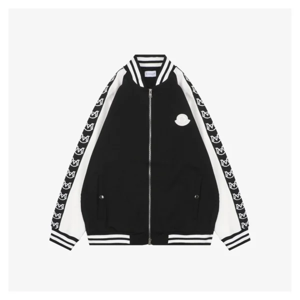 Mxxcler Logo Tape Track Jacket Front view
