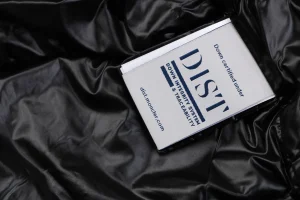 Mxxcler Maire Women’s Hooded Down Jacket Black Wash label