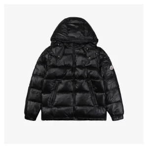 Mxxcler Maire Women’s Hooded Down Jacket Black Front view