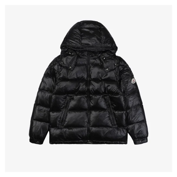 Mxxcler Maire Women’s Hooded Down Jacket Black Front view