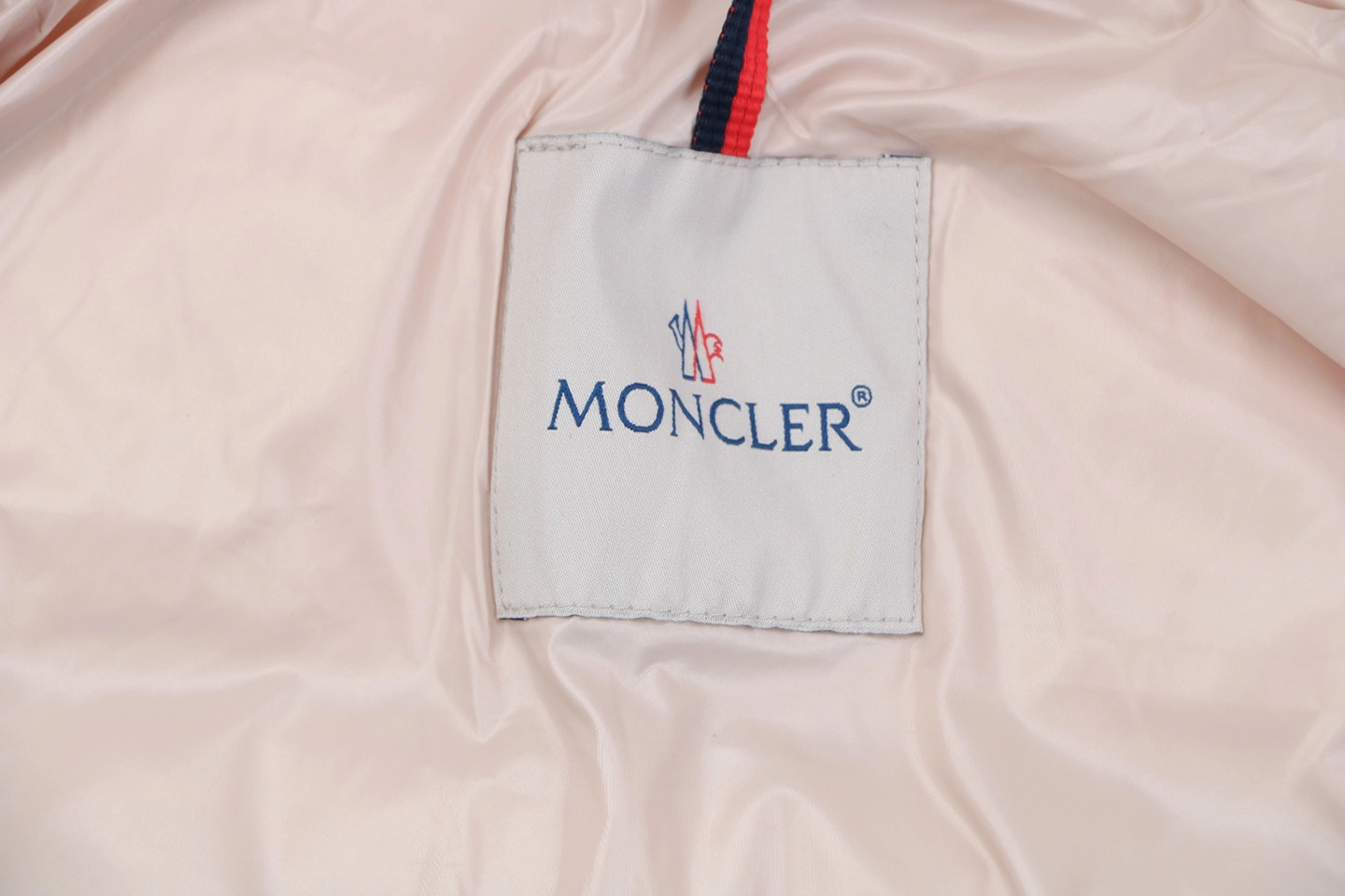 Mxxcler Maire Women’s Hooded Down Jacket Pink Brand label