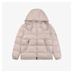 Mxxcler Maire Women’s Hooded Down Jacket Pink Front view