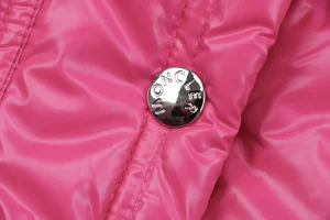 Mxxcler Pario Hooded Quilted Down Vest Button