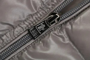 Mxxcler Quilted Large-Pocket Down Jacket #MS-A35 Zipper puller