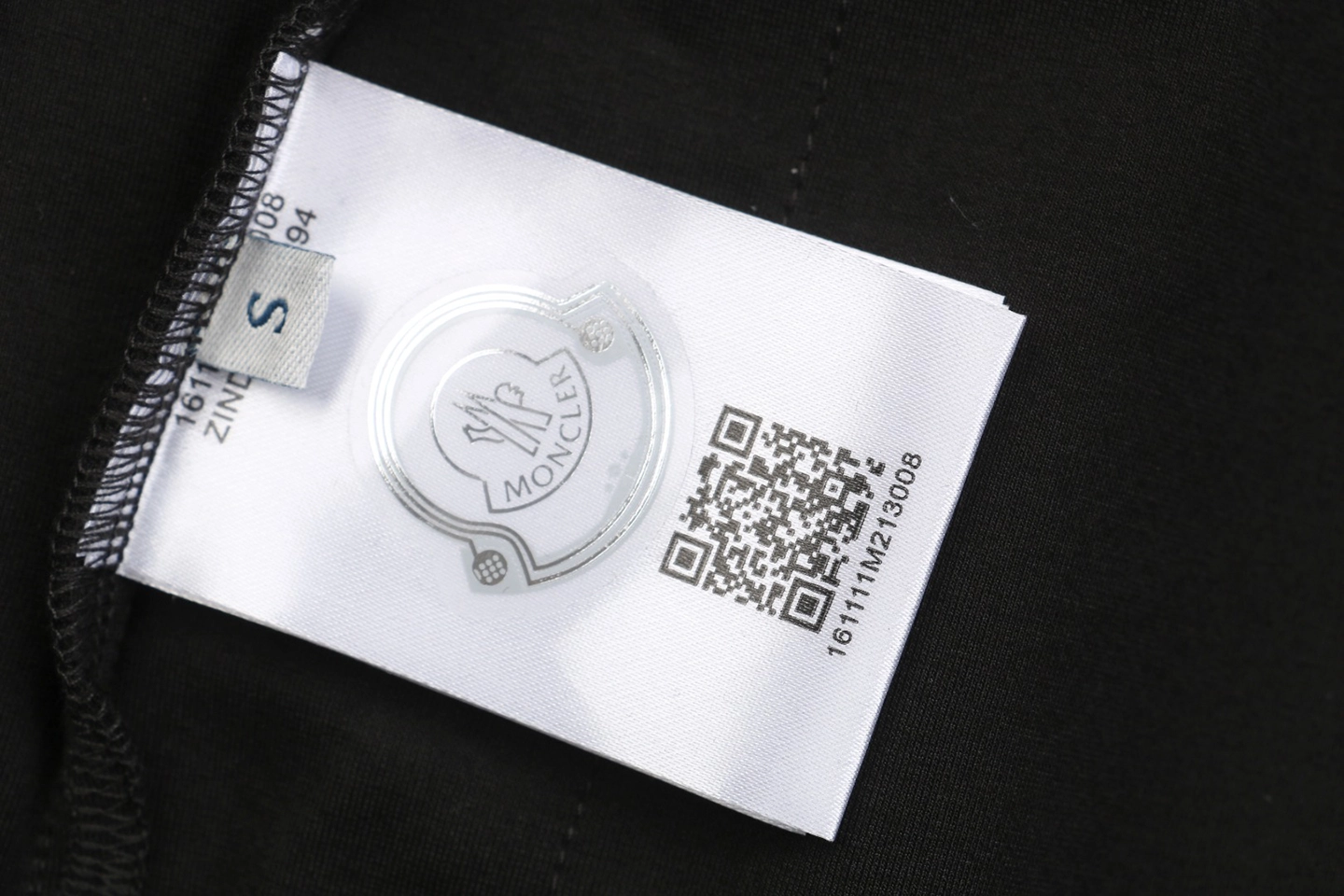 Mxxcler Retro-Inspired Logo Tape Track Pants Wash label