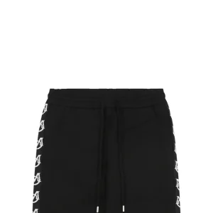 Mxxcler Retro-Inspired Logo Tape Track Pants