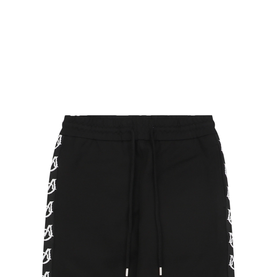 Mxxcler Retro-Inspired Logo Tape Track Pants