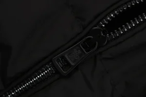 Mxxcler Ribbed Panel Knit Down Jacket #MT-802 Zipper puller