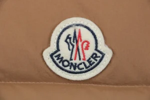 Mxxcler Selle Detachable Short Down Jacket Brown Brand label