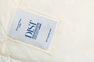 Mxxcler Selle Detachable Short Down Jacket White Wash label