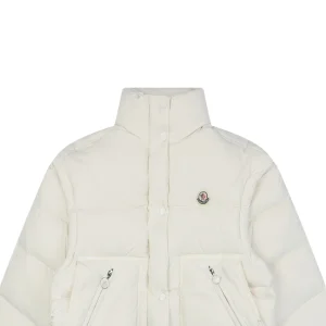 Mxxcler Selle Detachable Short Down Jacket White
