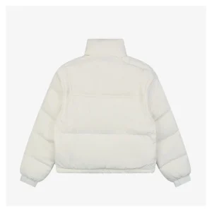 Mxxcler Selle Detachable Short Down Jacket White Back view