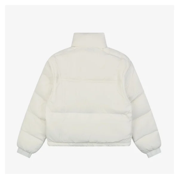Mxxcler Selle Detachable Short Down Jacket White Back view
