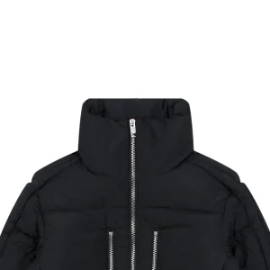 Mxxcler x Willow Smith Triple-Zip Down Jacket #MX-008 Black