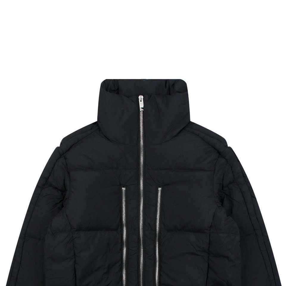 Mxxcler x Willow Smith Triple-Zip Down Jacket #MX-008 Black