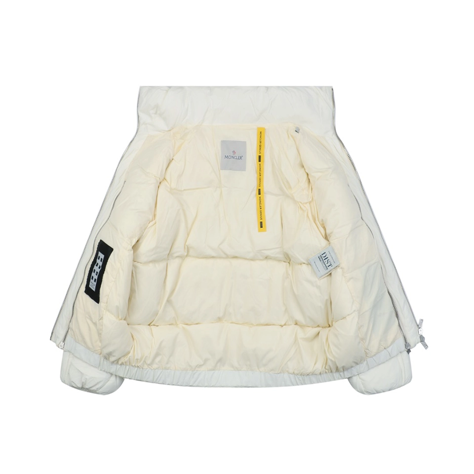 Mxxcler x Willow Smith Triple-Zip Down Jacket #MX-008 White Lining