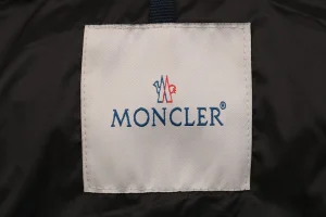 Mxxcler × 1017 ALYX 9SM Hooded Down Jacket Black Brand label