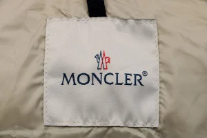 Mxxcler × 1017 ALYX 9SM Hooded Down Jacket Brown Brand lebal