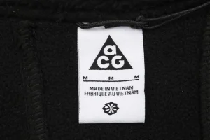 Nike ACG Polartec Fleece Jacket Black Wash label