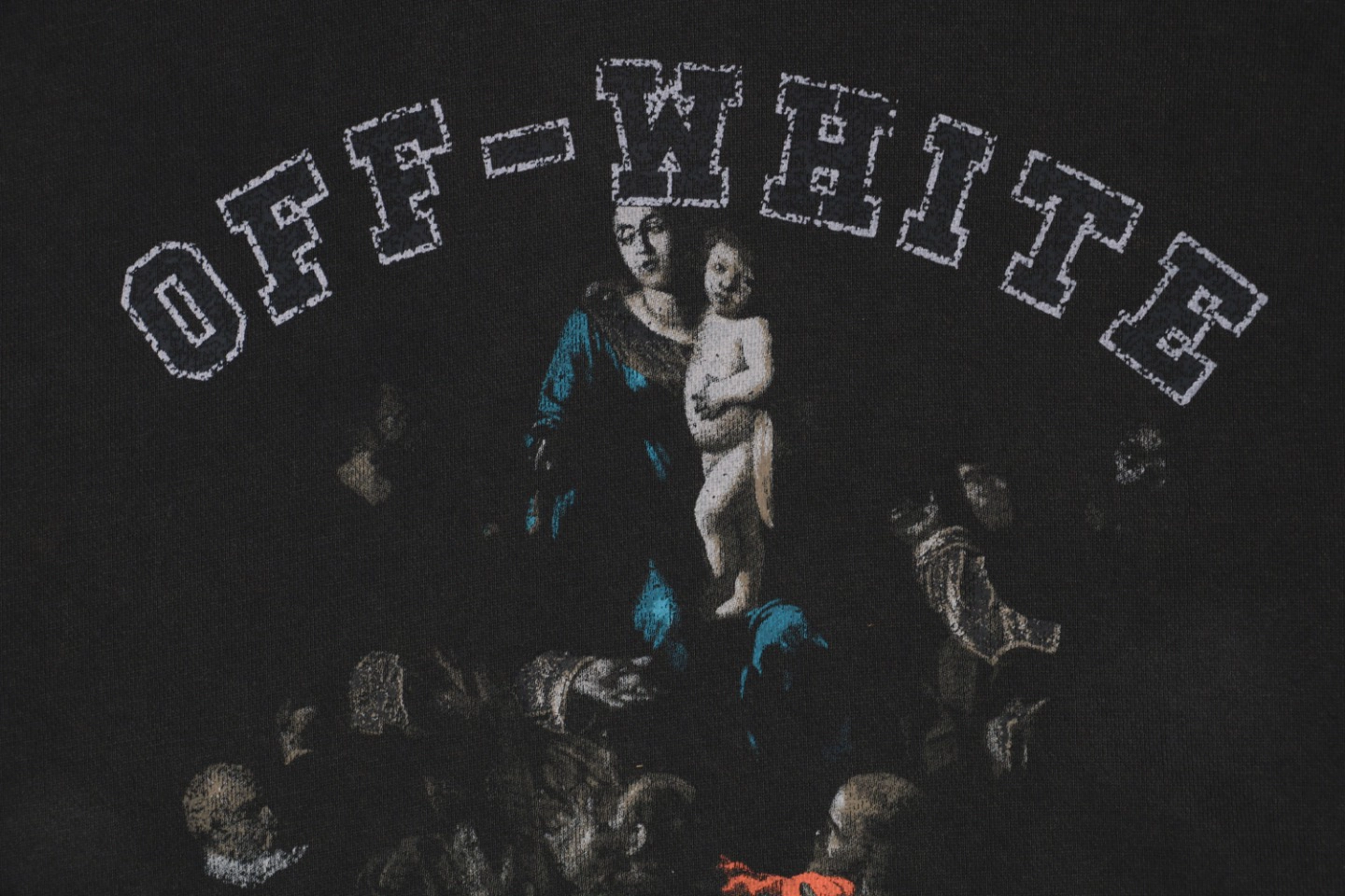 Off-White ABLOH Graphic Hoodie Front Print