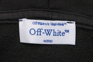 Off-White ABLOH Graphic Hoodie Brand label