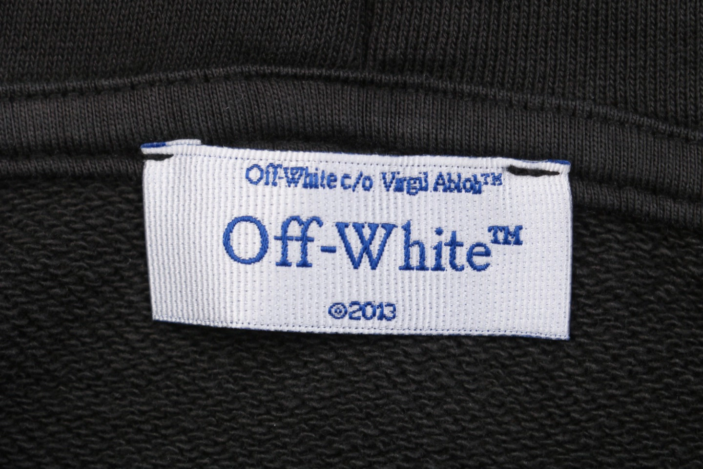 Off-White ABLOH Graphic Hoodie Brand label